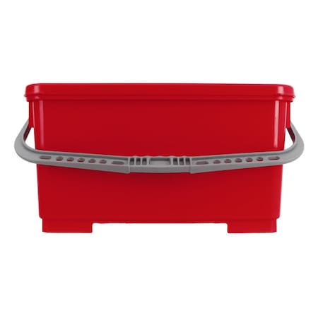 Pulex Bucket, 11.25 in H, Red SECC70015-R,SECC70019-R